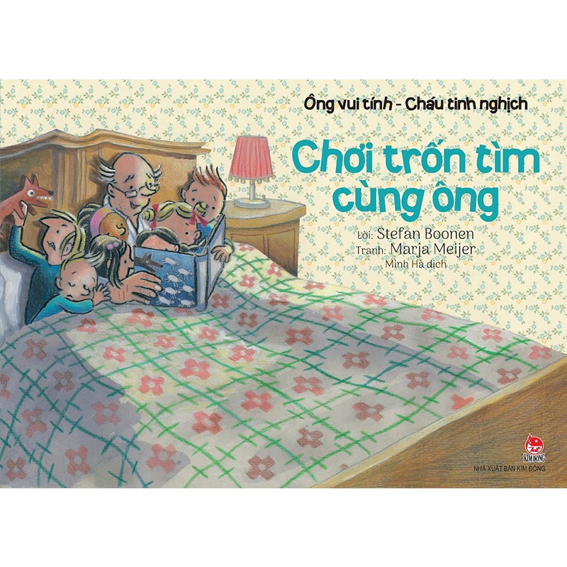 Sách - Ông vui tính - Cháu tinh nghịch - Chơi trốn tìm cùng ông