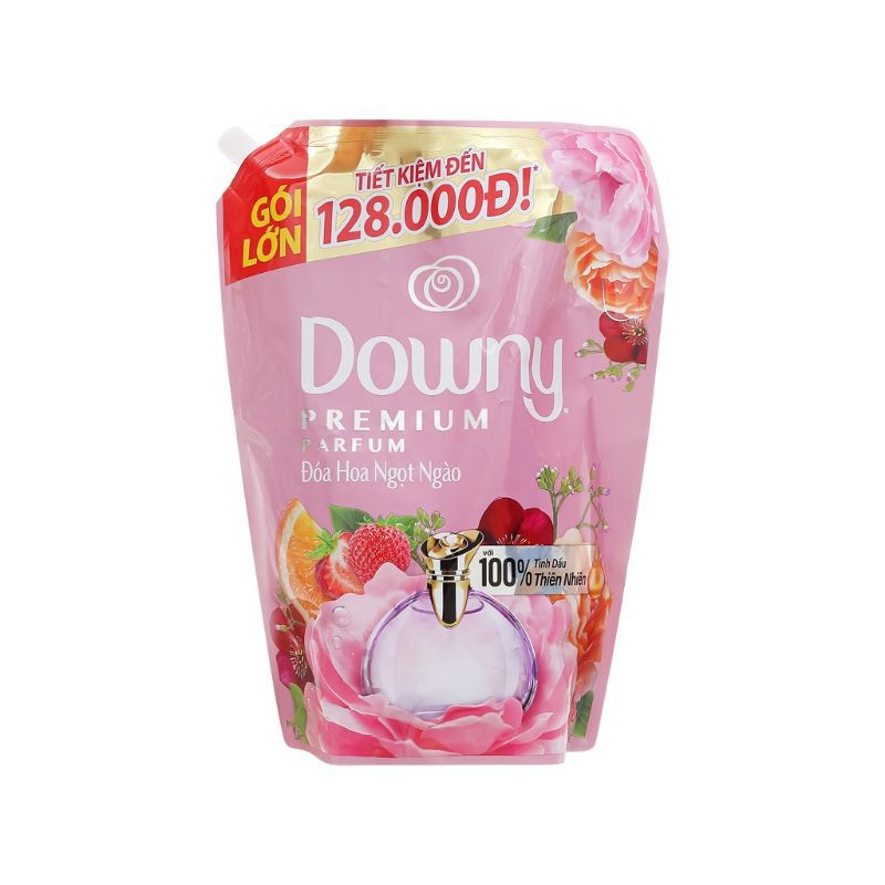 Nước xả vải Downy Đóa hoa ngọt ngào 1.4l và 2.3l, 3L