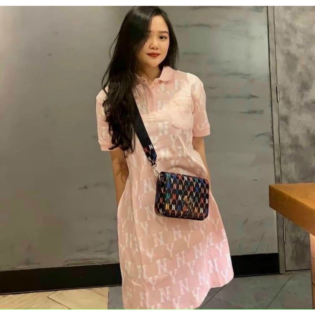 Túi xách MLB nữ Hàn Quốc đeo chéo fullbox hot trend nhiều họa tiết