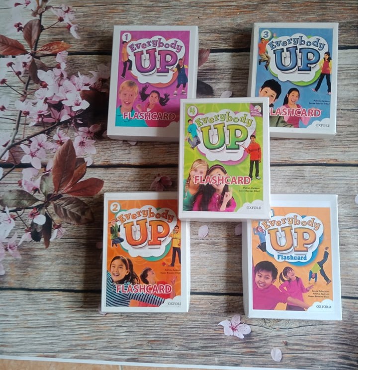 Flashcards - EVERYBODY UP STARTER-1-2-3-4.