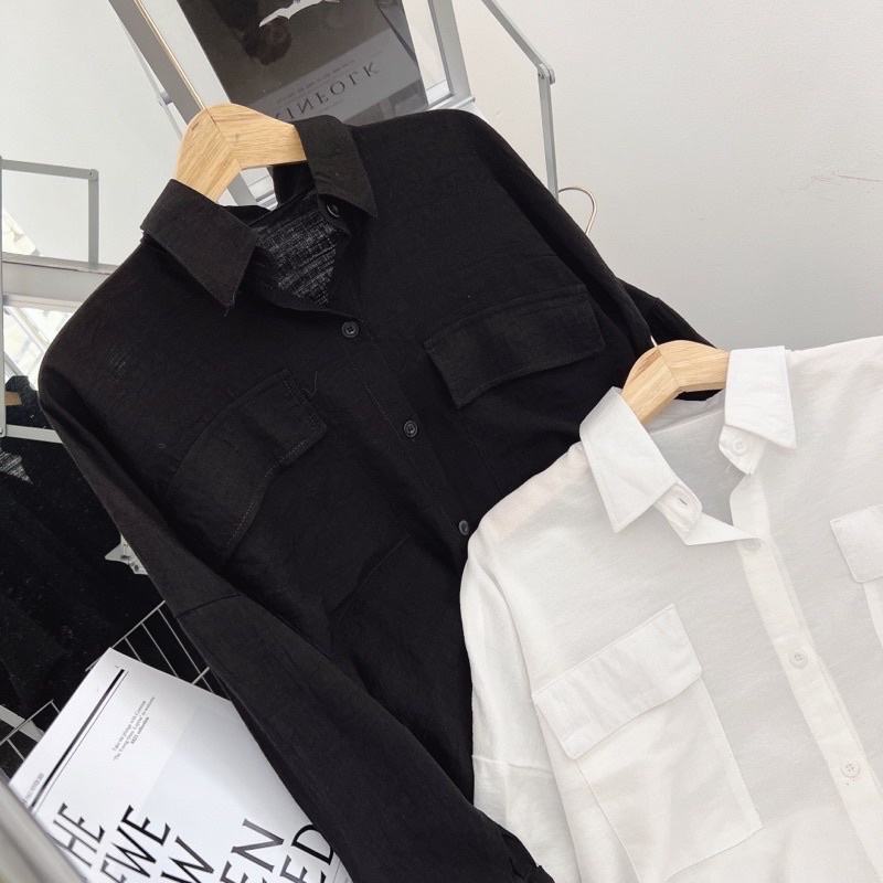 ÁO SƠ MI TRƠN ĐŨI HÀNG QC CAO CẤP TAY DÀI- HÀNG LOẠI 1 CHẤT ĐẸP CHIZISHOP SM002
