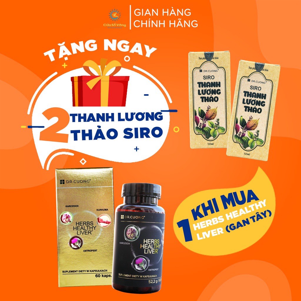Herbs Healthy Liver – Hỗ Trợ Tăng Cường Chức Năng Gan