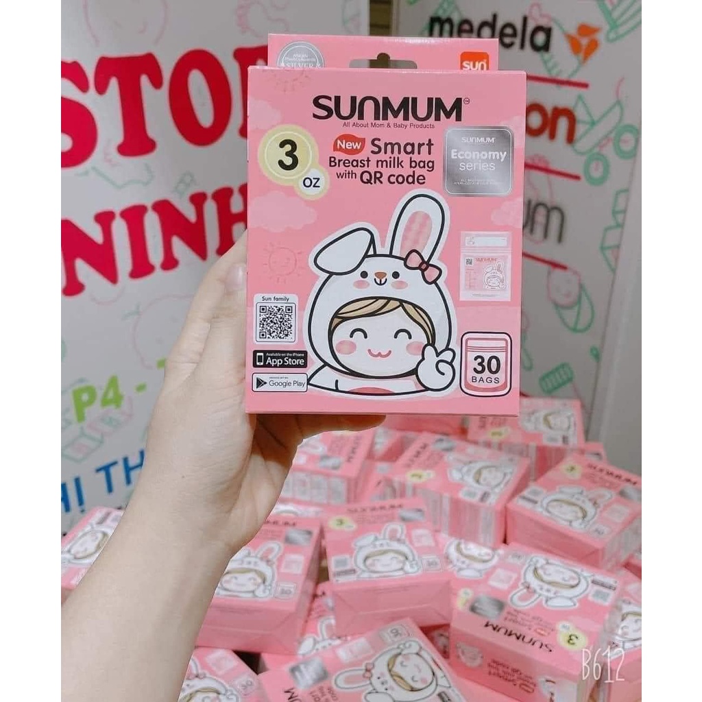 Túi trữ sữa Sunmum