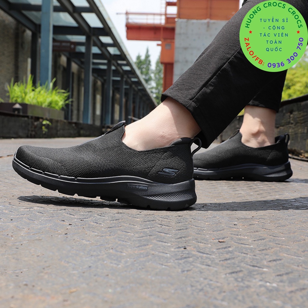 GIÀY THỂ THAO SKECHERS GOWALK 6 MÀU ĐEN FULL