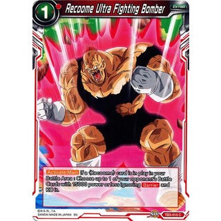 Thẻ bài Dragonball - TCG - Recoome Ultra Fighting Bomber / TB3-015'