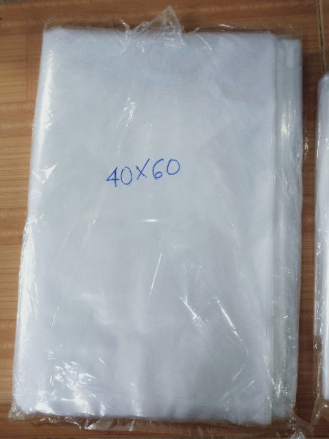 Túi bóng kính dẻo 1kg (không có keo dán miệng túi)