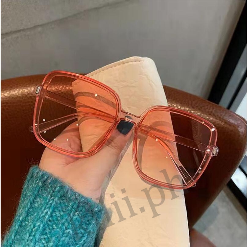 Kilii Kính Mát Gọng Vuông Tròn Chống Tia uv Thời Trang Đường Phố