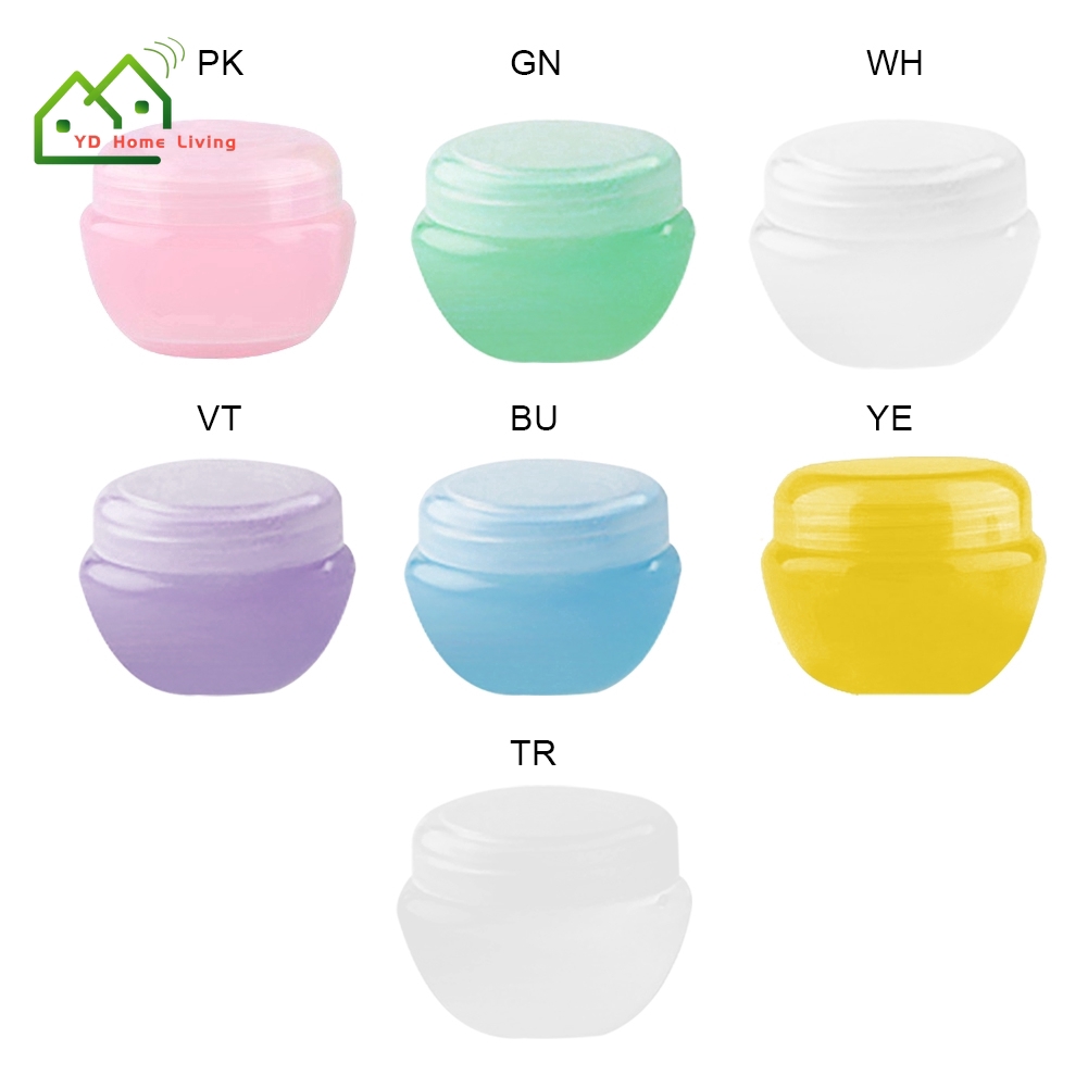Lọ Rỗng 5g / 5ml Có Nắp Đậy Nhiều Màu Sắc Tiện Dụng