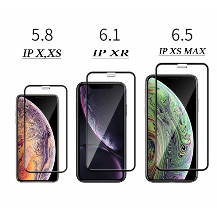 Cường lực IPHONE X/ XS/ XS MAX/ XR/ IP11/ IP11 Pro/ IP11 Pro MAX/ IP 12 Mini/ 12/ 12 Pro/ 12 Pro Max Full   Educase.vn
