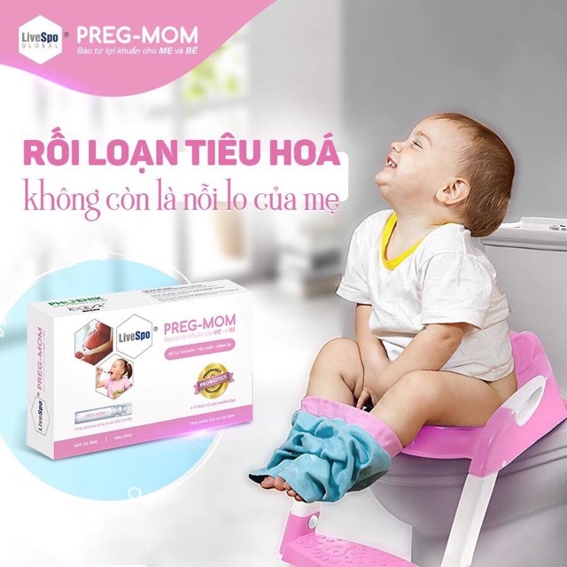 Bào tử lợi khuẩn Livespo Preg-Mom Hộp 20 ống