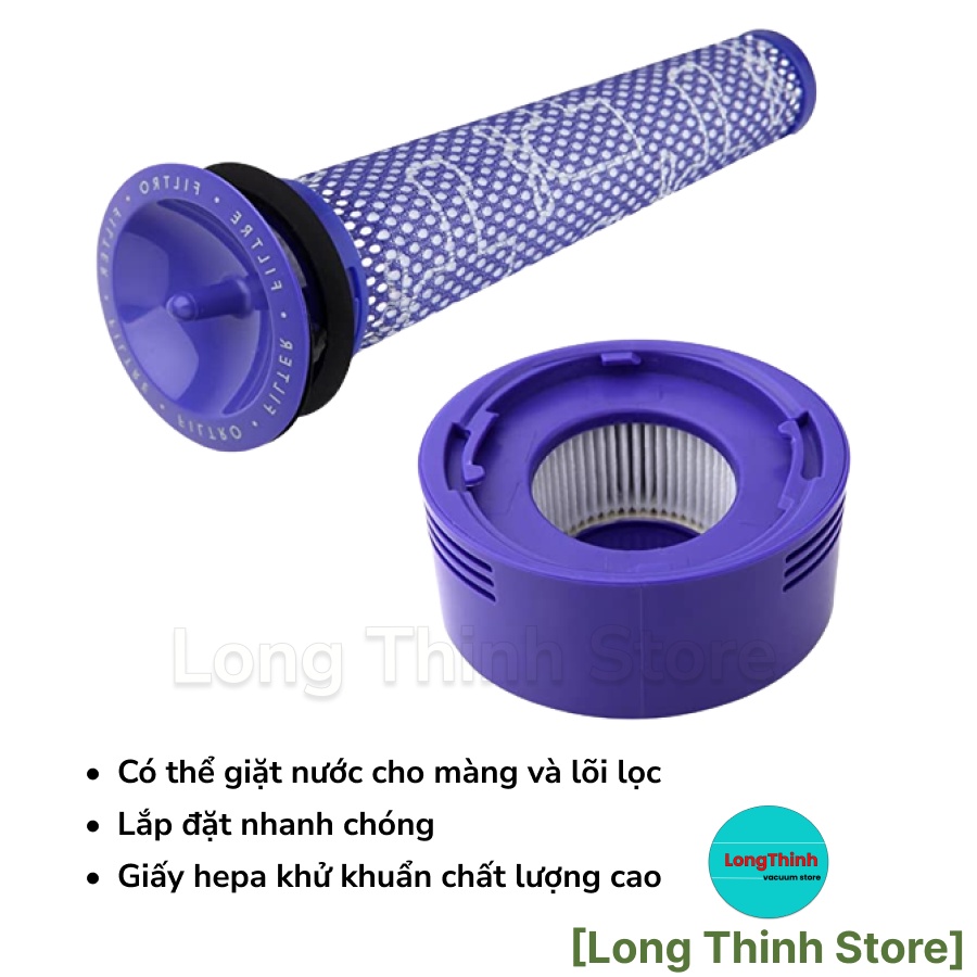 Bộ Lọc Hepa Filter Trước Và Sau Cho Máy Hút Bụi 𝘿𝙮𝙨𝙤𝙣 V7 V8