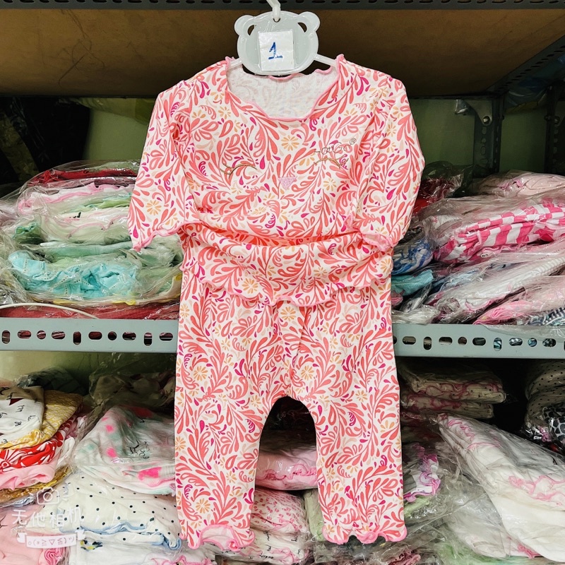 Bộ tay dài thun mát hotga cho bé gái 5-12kg