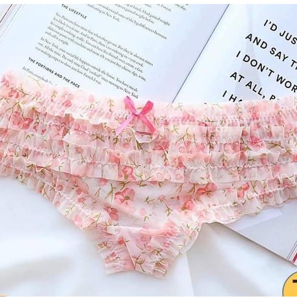 Quần lót Hoàng Oanh Underwear, quần lót dễ thương quần chip su ren cao cấp mã 303