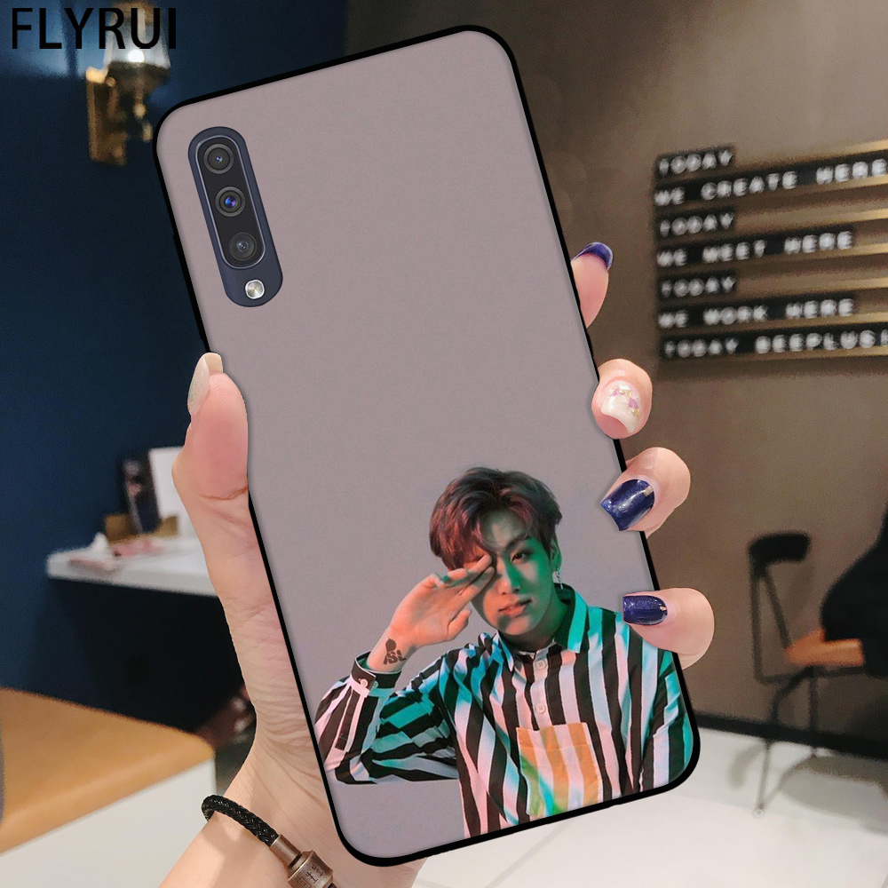 Ốp Điện Thoại Mềm Hình Bts Jungkook Cho Samsung A02S A81 A91 A31 A42 5g A6 A7 A9 2018 A8 A6 Plus