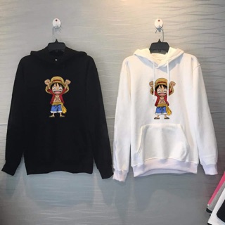 Áo Hoodie One Piece - chất nỉ bông ấm áp
