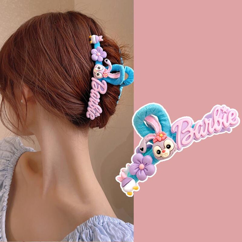 Kẹp Tóc Hình Cá Mập / Gấu / Dâu Tây / Cherry Diy Cho Nữ