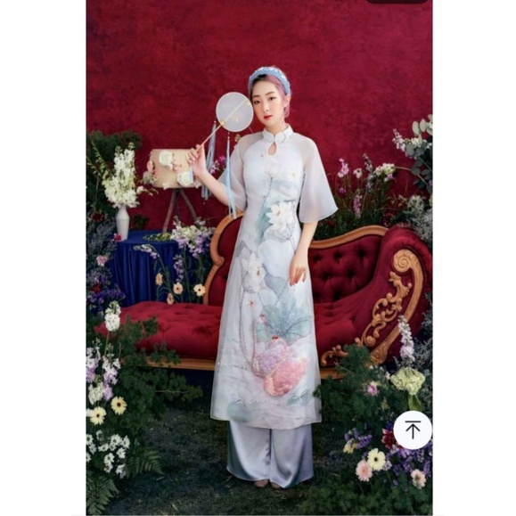 Pass áo dài của Liin design trên shopee