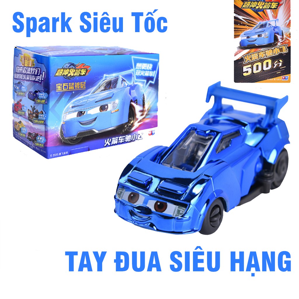 Spark Siêu Tốc mô hình Xe đua tay đua siêu hạng đồ chơi trẻ em (không kèm bệ phóng)