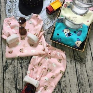 Bộ nỉ lót lông siêu cute