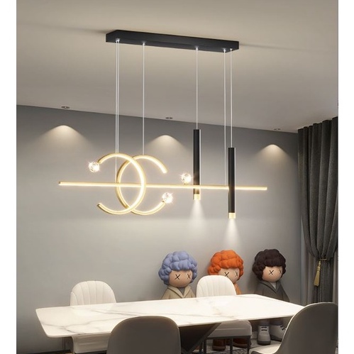 Đèn thả DAKEN treo trần cao cấp kèm bóng LED chuyên dụng và đế ốp trần