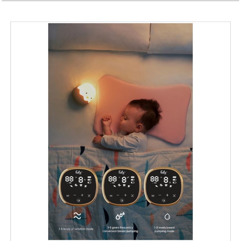 MÁY HÚT SỮA ĐIỆN ĐÔI FATZ BABY - RESONANCE 4 - FB1182VN