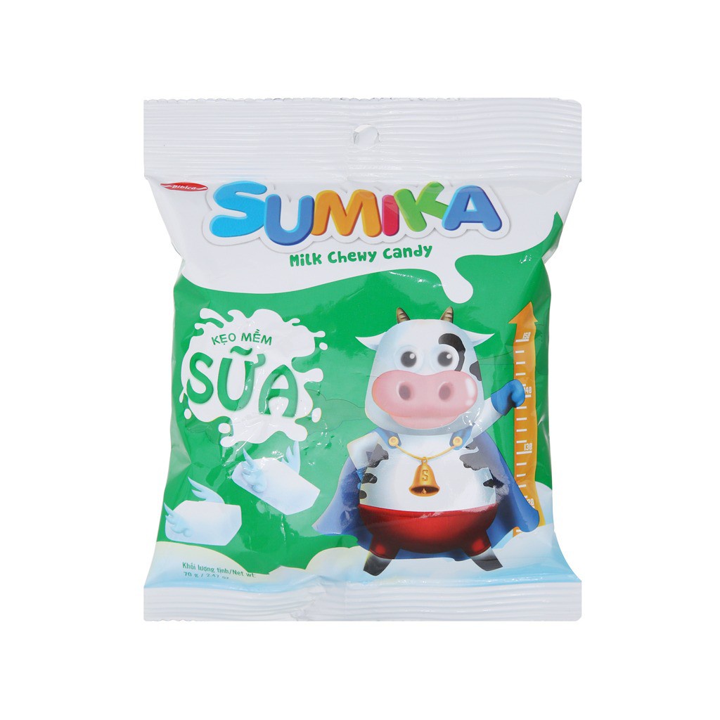 Kẹo Mềm Sữa/ Socola Sumika Bibica Gói 70g