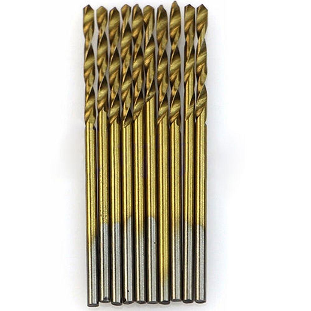 YNATURAL Bộ 50 Mũi Khoan HSS Phủ Titan