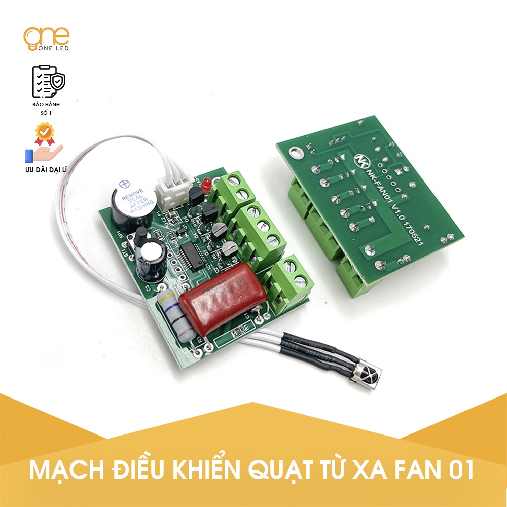 Bộ điều khiển quạt Fan-01, điều khiển quạt từ xa thông minh,điều khiển được mọi loại quạt