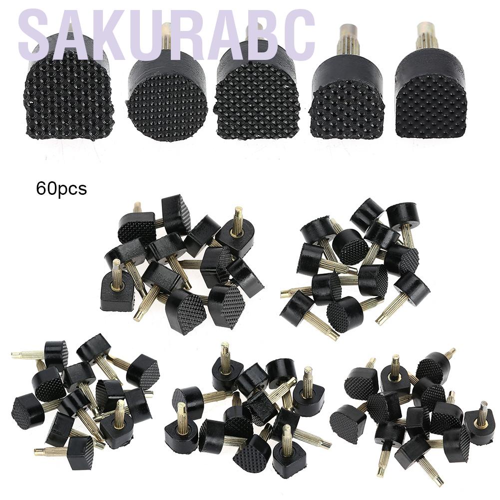 Set 60 miếng đệm gót thay thế bằng nhựa dành cho giày cao