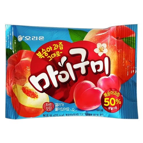 Kẹo dẻo đào Hàn Quốc - 66g