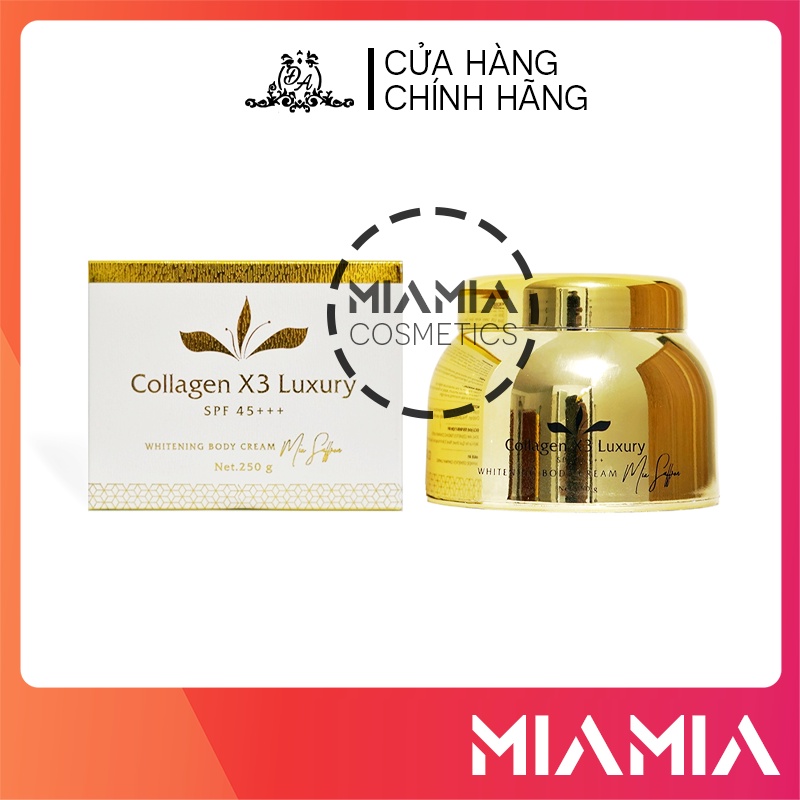 Kem Body Collagen X3 Luxury Chính Hãng Mỹ Phẩm Đông Anh - Nguyễn Huỳnh Như