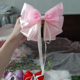 Kẹp tóc nơ tua rua cho nữ (mua 9 tặng 1)