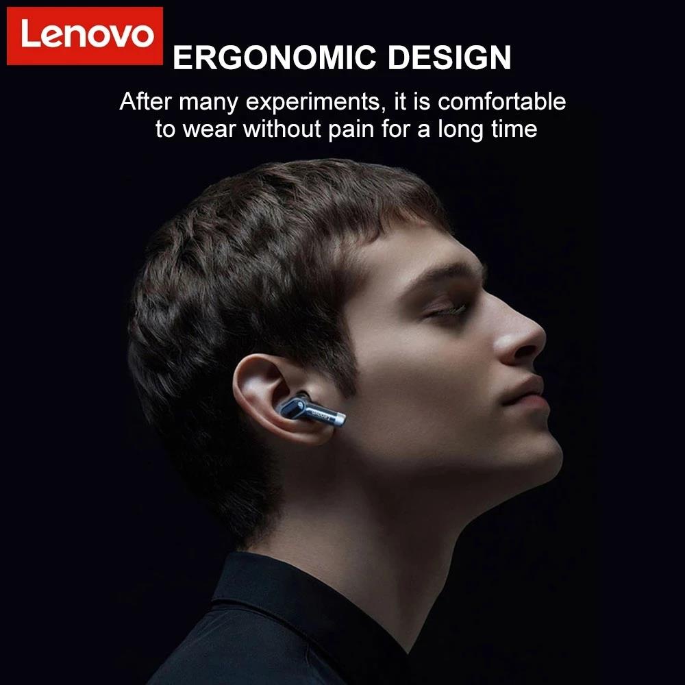 Lenovo GM2 PRO Tai nghe Bluetooth không dây đích thực 5.1 tws Tai nghe chơi game Chống ồn Tai nghe thể thao có Mic
