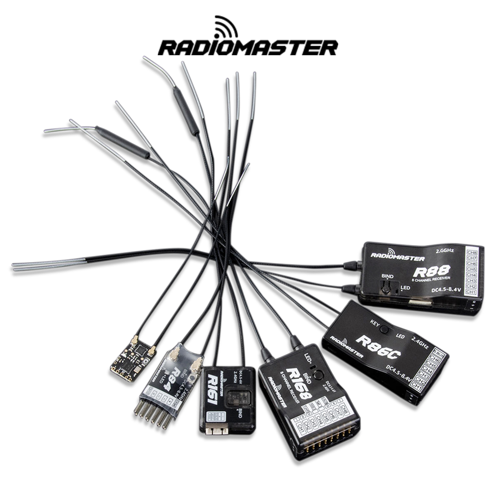 Radiomaster R81 R84 R86 R86C R88 2.4G Bộ thu Nano Tương thích FrSky
