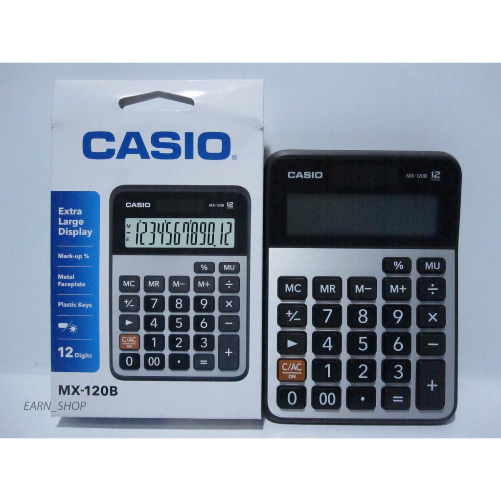 Máy Tính Bỏ Túi Casio Mx-120b