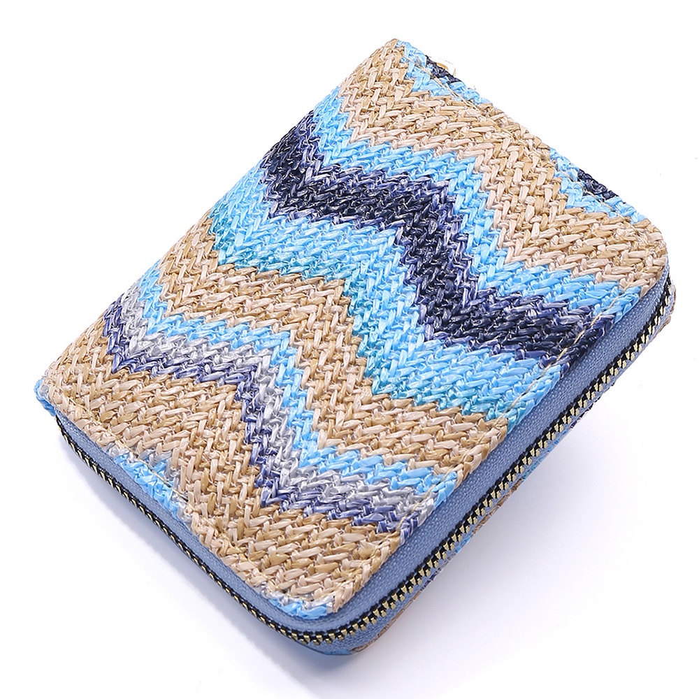 Ví Đan Rơm Mini Kiểu Dáng Ngọt Ngào Xinh Xắn Cho Nữ