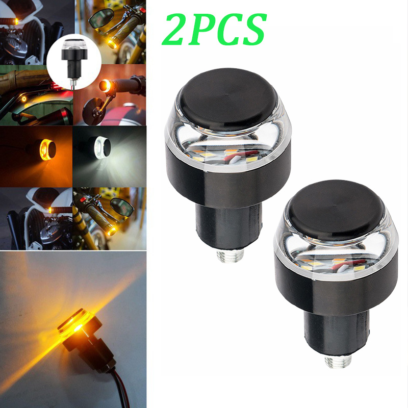 Cặp đèn xi nhan LED gắn ghi đông xe máy tiện lợi chất lượng cao