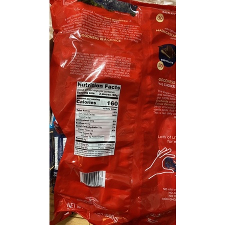 Bánh xốp Loacker Minis Mix 800g