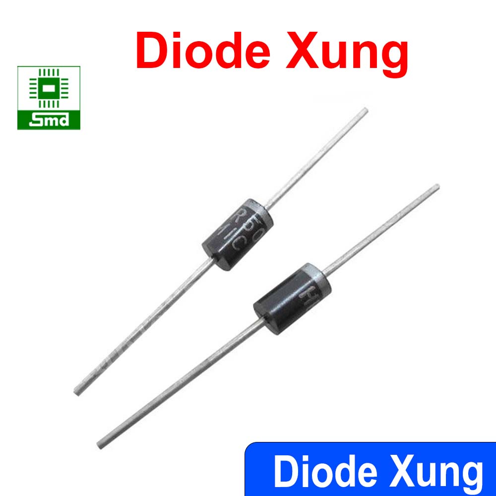 Diode Xung các loại 1A 2A 3A 5A Điot xung điện áp 60V100V1000V Điốt Chỉnh Lưu HER508 SR540 1N5408 1N5822 1N5819 SR560