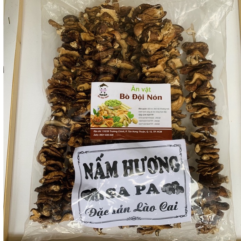 500G NẤM HƯƠNG RỪNG SAPA KHÔ CHUẨN HÀNG VIP ĐẶC SẢN TÂY BẮC