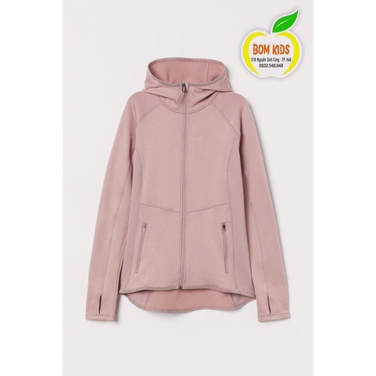 Áo khoác H&M thể thao bé gái đại hàng Cambodia xuất dư xịn