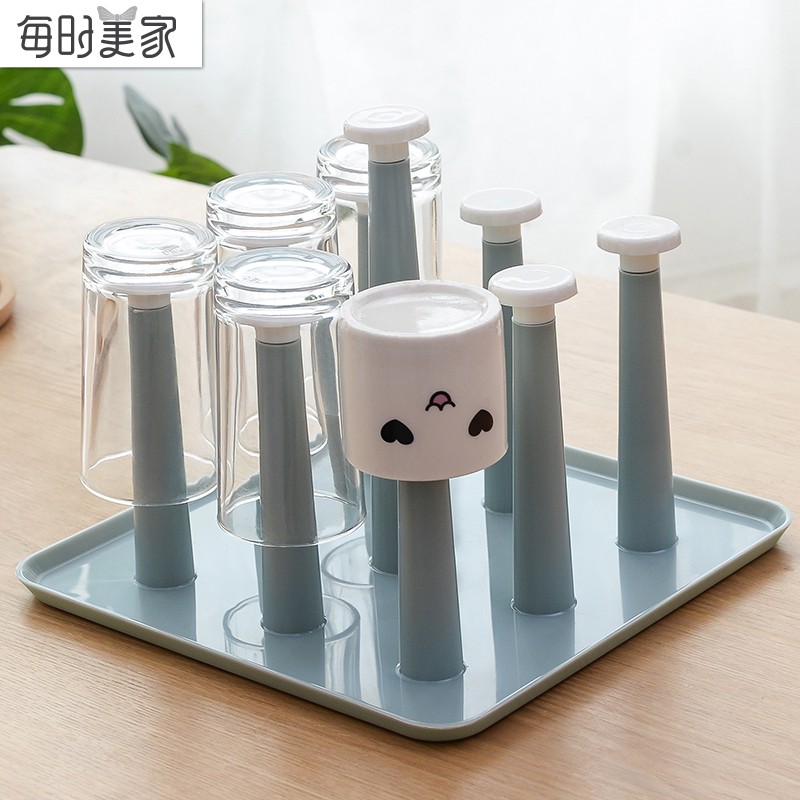 Khay Úp Ly, Khay Nhựa Úp Ly 9 Nhánh Liền Đế, Khay Nhựa Úp Ly Thiết Kế Đơn Giản