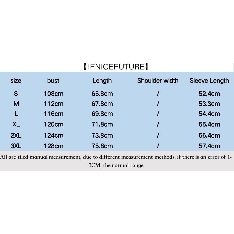 Áo Sweater IFNICEFUTURE S-3XL Tay Dài Cổ Tròn Dáng Rộng Màu Trơn Hợp Thời Trang Dễ Phối Đồ Thường Ngày