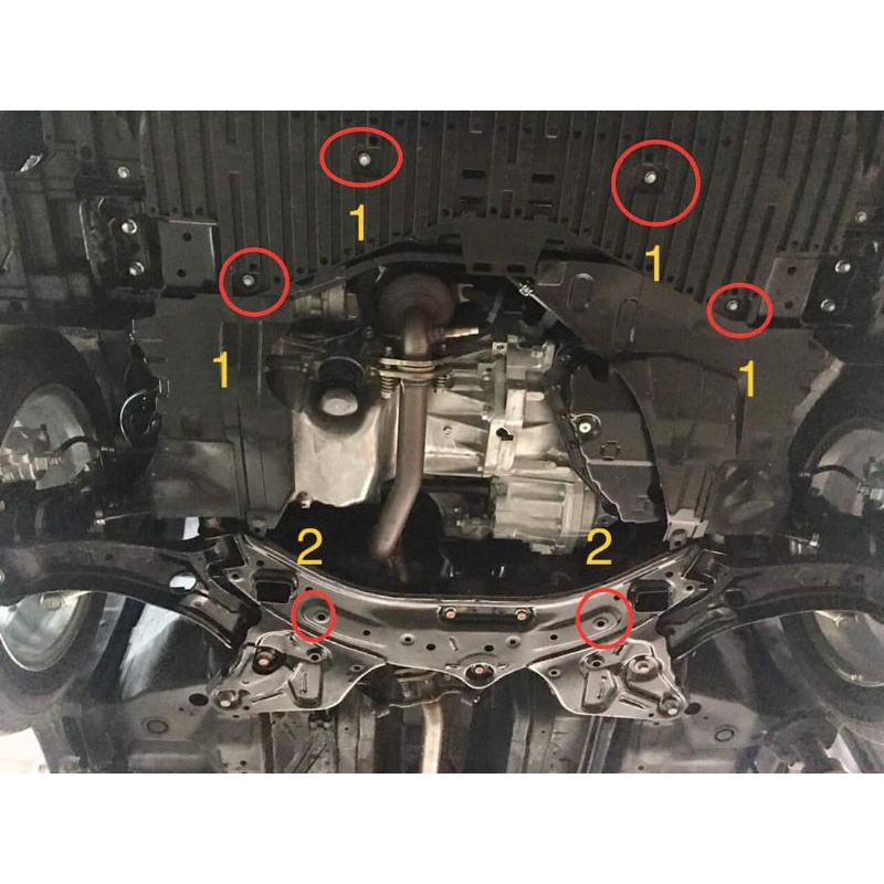 Chắn bùn gầm động cơ cho Suzuki Ciaz 2018-2022