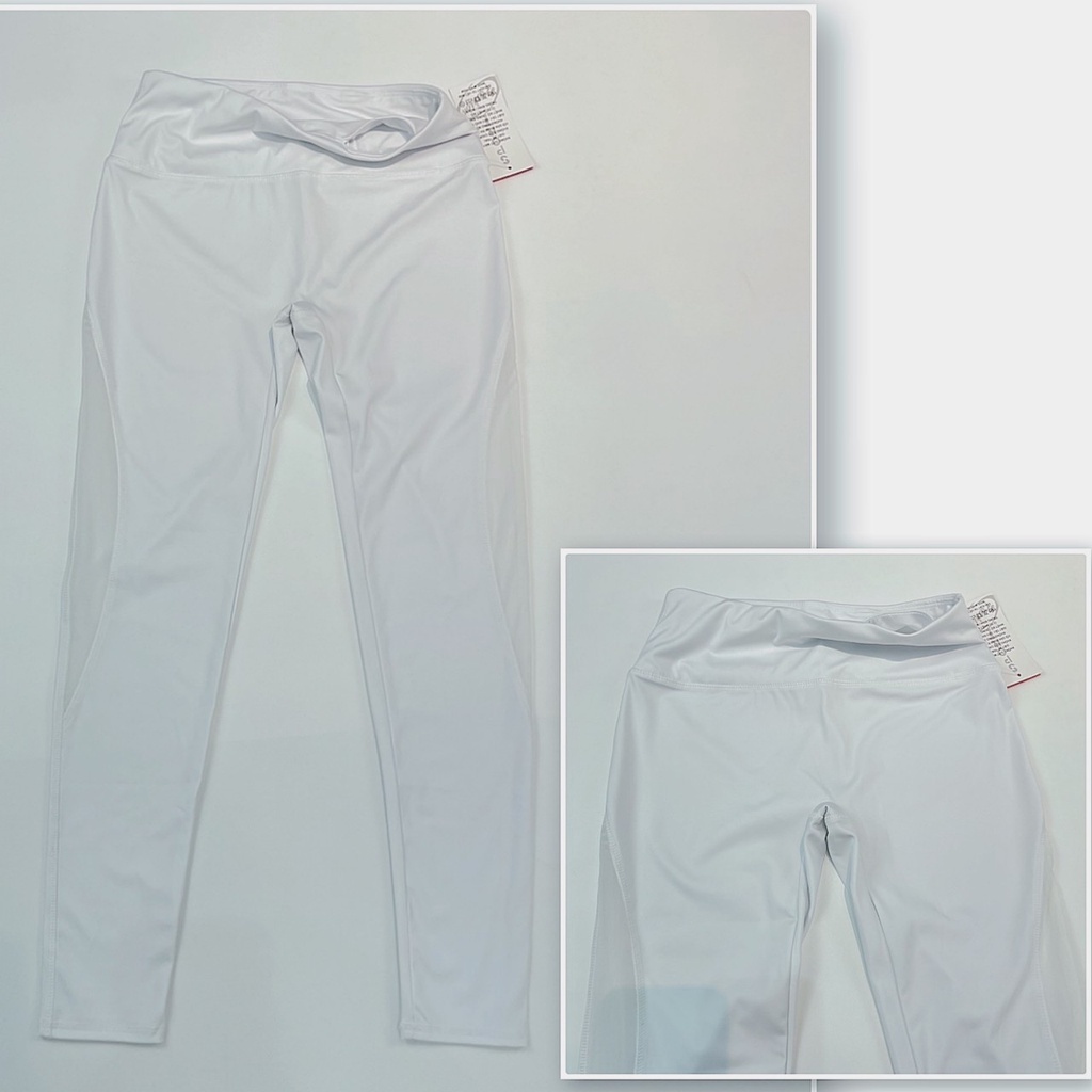 Quần dài lưới dọc chất thun polly co giãn 4 chiều - Yoga An Viên