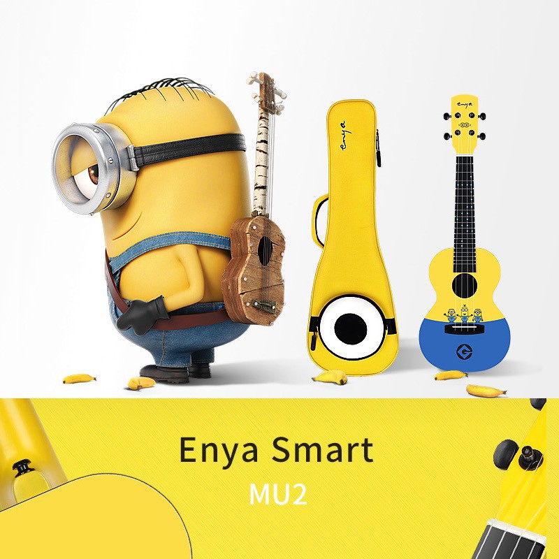 Đàn ukulele Enya Minion Limited - full phụ kiện