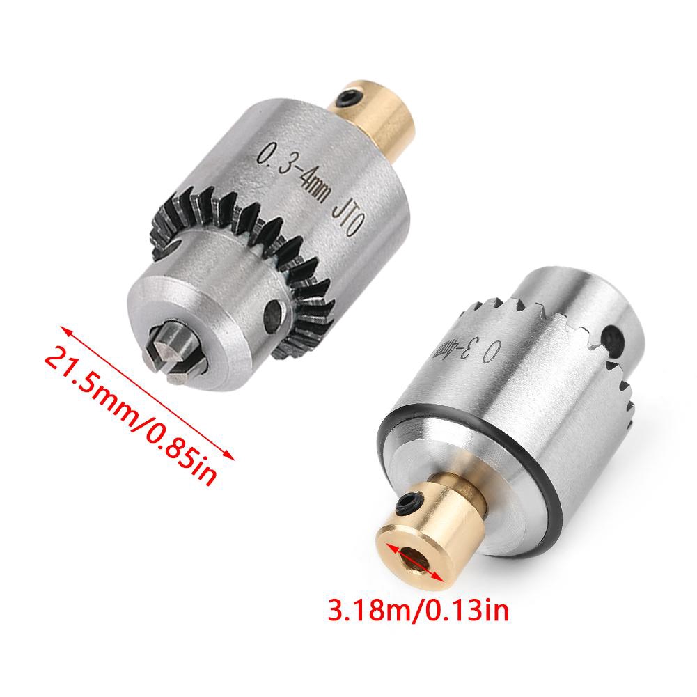 Đầu kẹp mũi khoan 0.3-4mm JTO tiện dụng cho máy khoan điện kèm phụ kiện