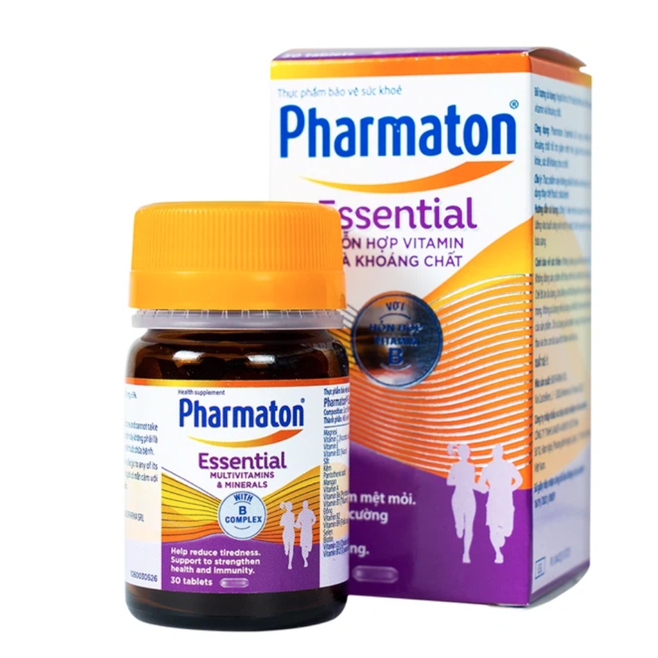 PHARMATON Essential – Bổ sung vitamin & khoáng chất với hỗn hợp Vitamin B