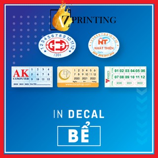 In tem vỡ, in tem bảo hành niêm phong chống hàng giả theo yêu cầu
