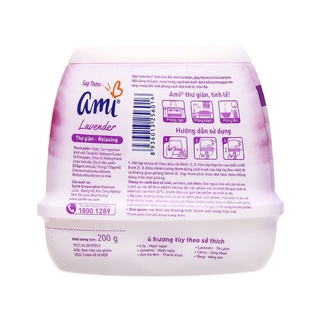 SÁP THƠM AMI 6 HƯƠNG (200G)